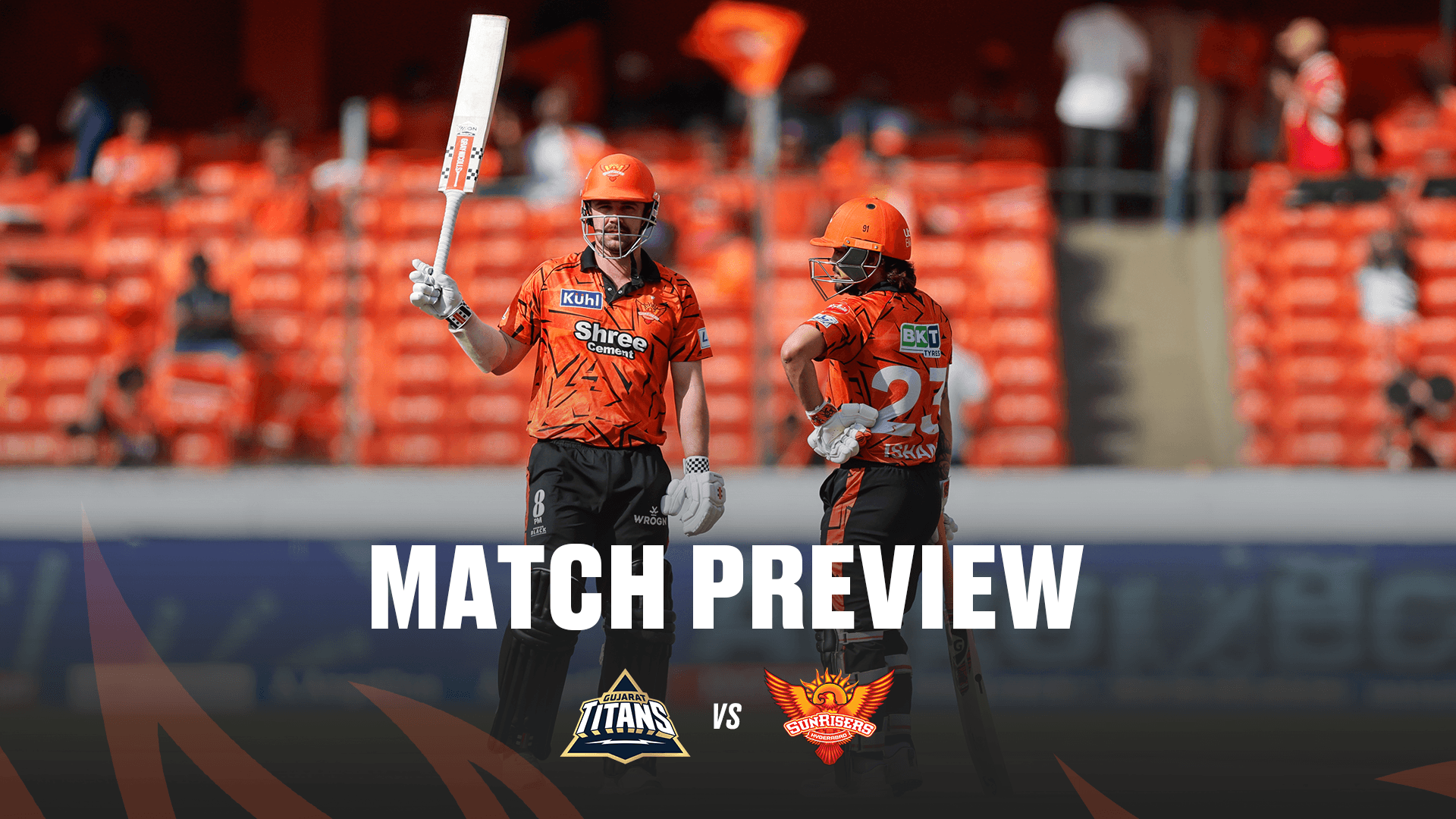 TATA IPL 2026: Gujarat Titans vs SunRisers Hyderabad, Match 56 - Preview