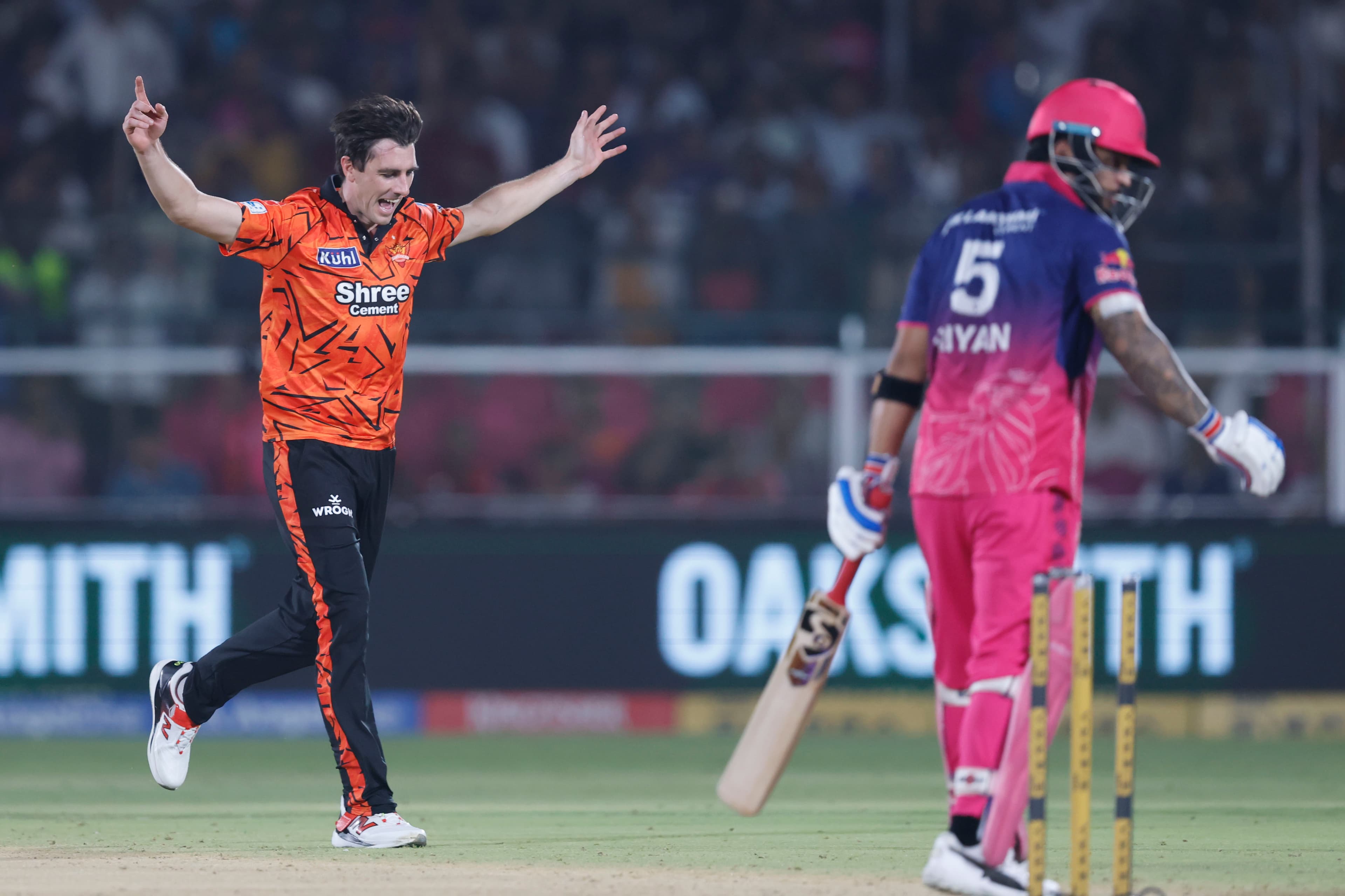 36th Match - RR vs SRH