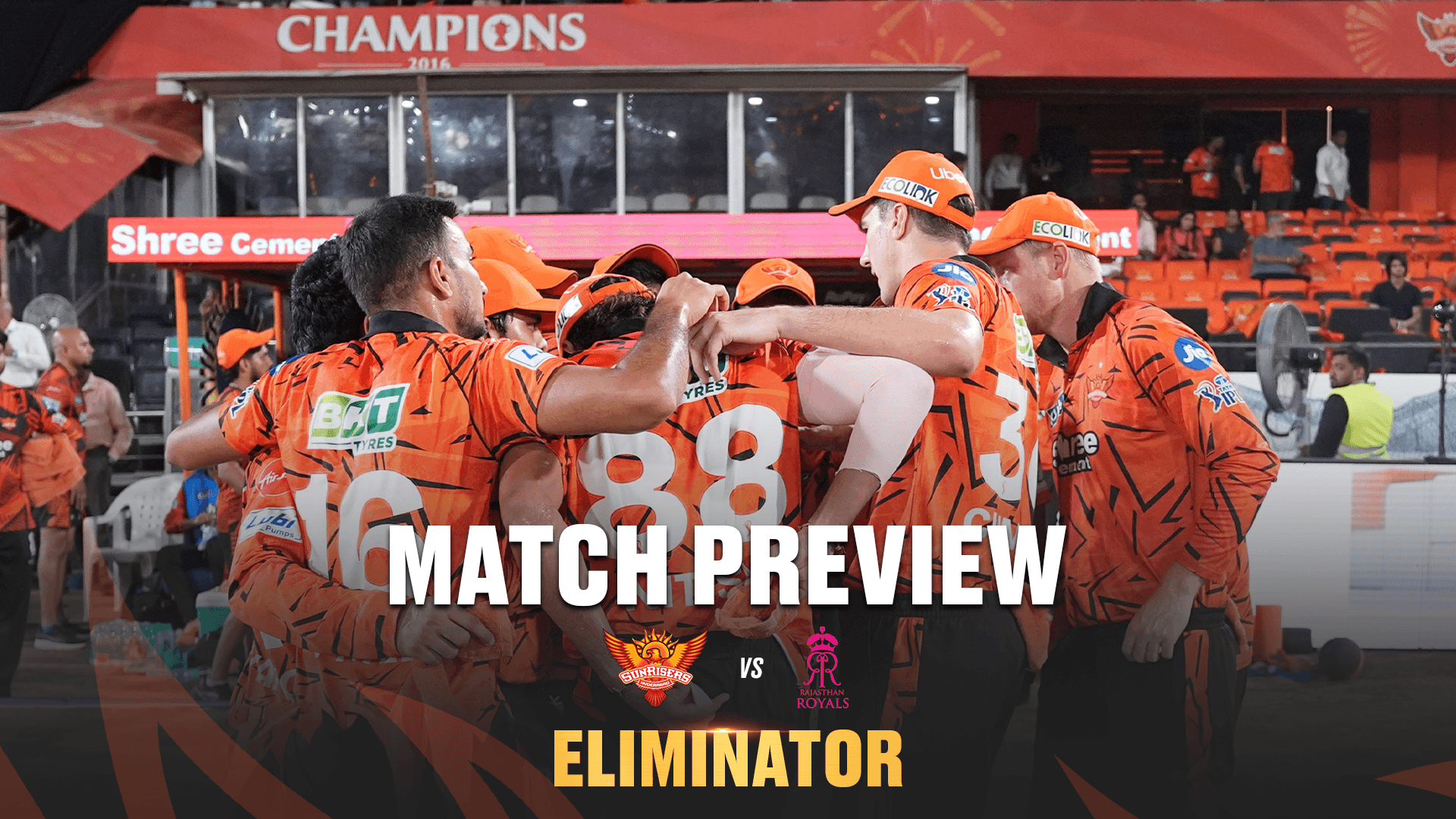 TATA IPL 2026: SunRisers Hyderabad vs Rajasthan Royals, Eliminator - Preview